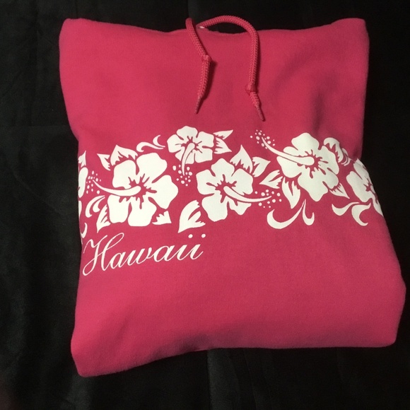 Pink Hawaii Women’s Large Hoodie (NEW) from Hawaii NICE! - Picture 11 of 14